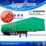 Tri Axle Bulk Cargo Transport Van Type Semi Trailer for Sale