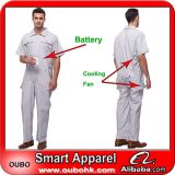 Work Overall with Automatic Cooling System Battery Cooling Clothing Outdoor Working Oubohk