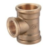 Brass Fittings Female Reducing Tee Copper Tb-11
