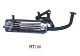 Wholesale Paint Universal Motorcycle Muffler (RT100)