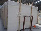 Moca Cream / Fossil Wood Limestone Slab for Wall and Floor