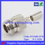 N Female Crimp Connector for LMR200 Cable