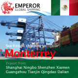 Sea Freight Shipping From China to Monterrey, Mexico