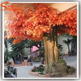 Guangzhou Wholesale Fiberglass Artificial Fake Maple Tree