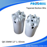33mm Tapered Button Bit for Small Hole Drilling