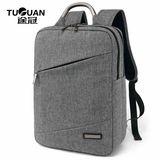 Lightweight Canvas and Polyster Waterproof 17 Laptop Backpack Bag