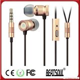 Fashion New Design Metal Stereo Earphone