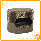 Convertible Cylinder Pet House with Removable Cushion (PT49080)