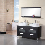 MDF Double Sanitaryware Vanity for Bathroom Cabinet BS-81
