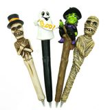 Creative Resin Holloween Gift Ball Pen for Holiday Souvenir