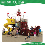 Large Colorful Outdoor Playground Equipment Kindergarten Plastic Slides Recreation Facility