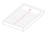 Anti Slipping Shower Tray with Anti Smell Drain