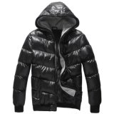 Mens Fashion Hoody Polyester Winter Coat Jacket