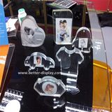 Wholesale Clear Acrylic Mini Magnetic Photo Frame (BTR-U1017)