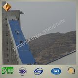 Steel Trestle Structure for Transportation Gallery