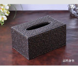 Rectangle Faux Leather Tissue Box (BDS-1517)