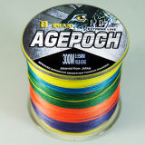 Agepoch Brand 8strands PE Fishing Line 300m Multicolor