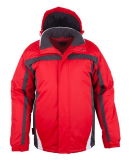 Outdoor Waterproof Winter Jackets Heavy Weight Fleece Lined