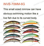 Fishing Lure, Fishing Tackle ,Plastic Lure--Curved Minnow (HRL033)