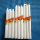 White Stick Candle for Daily Lighting
