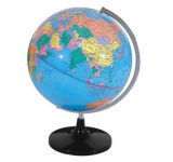 32cm Political PVC Plastic Desk World Globe (HY320A-1)