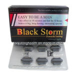 Black Storm Sex Product Herbal Male Enhancer Pills