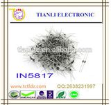 In5817 Thru In5819 Schottky Barrier Rectifier Diode for LED Light in China Factory