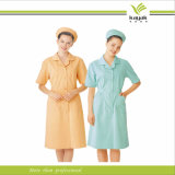 Short Sleeve Cotton Hospital Work Uniform for Nurse (KW-001)