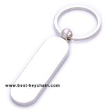 Laser Engraving Logo Plain Metal Key Ring/Key Chains/Keyholder, Promotion/Advertising Gift