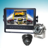 Security CCTV System with LCD Monitor and Anti-Explosion Cameras