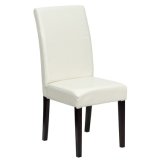 White Vinyl Stack Aluminium Chair (XA216A)