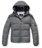 Mens Fashion Hooded Down Jacket