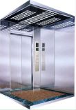 Hairline Stainless Steel Cop Freight Elevator