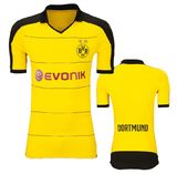 2015-2016 Dortmund Home Soccer Jersey, Football T-Shirt