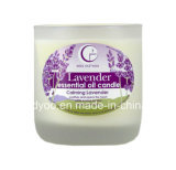 Lavender Scented Frosted Tumbler Candle