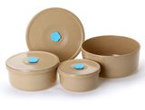 Rice Husk Fibre Tableware Storage Bowl Set