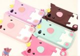 Lovely Silicone Phone Cover Mobile Soft Phone Case for Iphne4 4s 5 5s 6 6plus