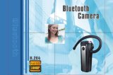 Bluetooth Earphone Camera 1080P Video Record
