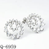 New Design 925 Silver Fashion Earrings Jewellery (Q-6959)