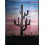 Hand Painted Cactus Oil Painting for Wall Decoration (LH-152000)