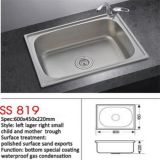Hot Sale Stainless Steel Water Trough Single Bowl Kitchen Sink