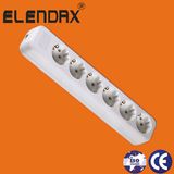 6 Way European 10/16A Power Extension Socket (E8006E)