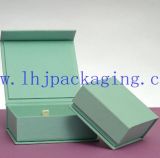 Special Blue Paper Cosmetic Cream Packaging Box with Magnets