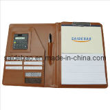 PU A4 Folder With Calculator (SDB-2011)