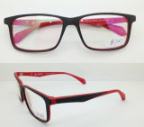 Reflexed Red Acetate Full Frame Eyewear (B7007)
