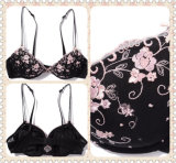 Embroidered Push up Bra