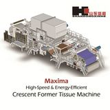 3600/1000m/Min Crescent Former Tissue Paper Making Machine