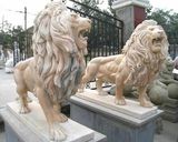 Outdoor Granite Sculpture Stone Animal Statue Carving for Lion