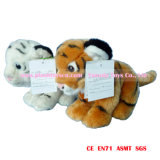 26cm 3D Sitting Tiger Plush Toys