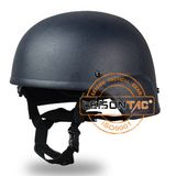 Ballistic Helmet Set Kevlar Nij Iiia with Accessory Rail Connectors